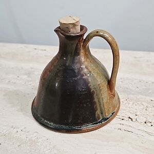 Vintage handmade ceramic jug